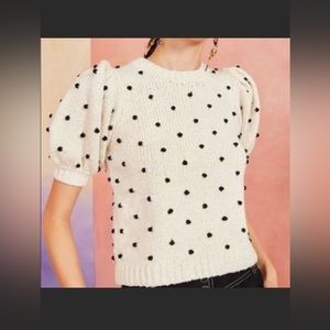 Ulla Johnson Bettine short sleeve sweater